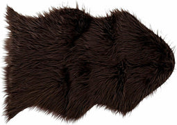 Tapijt DKD Home Decor Bruin Met huid 60 x 90 x 2 cm