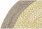 Tapijt DKD Home Decor Bruin Wit Geel (148 x 148 x 1 cm)