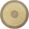 Tapijt DKD Home Decor Bruin Wit Geel (148 x 148 x 1 cm)