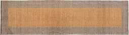 Tapijt DKD Home Decor Geel (60 x 240 x 0,7 cm)