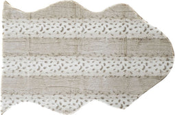 Tapijt DKD Home Decor Met huid 60 x 90 x 2 cm