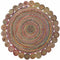 Tapijt DKD Home Decor Multicolour Arabisch (150 x 150 x 1 cm)