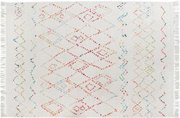 Tapijt DKD Home Decor Multicolour Ruiten 160 x 230 x 0,7 cm