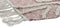 Tapijt DKD Home Decor Roze Terra cotta Wit Franjes Stads (120 x 180 x 1 cm)