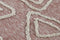 Tapijt DKD Home Decor Roze Terra cotta Wit Franjes Stads (120 x 180 x 1 cm)