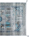 Tapijt DKD Home Decor Verouderde afwerking Blauw Katoen Arabisch (120 x 180 x 1 cm)