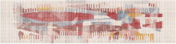 Tapijt DKD Home Decor Verouderde afwerking Polyester Multicolour (60 x 240 x 0,7 cm)