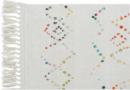 Tapijt DKD Home Decor Wit Multicolour (120 x 180 x 0,7 cm)