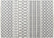 Tapijt DKD Home Decor Wit Polyester Katoen Donker Grijs (160 x 230 x 1 cm)