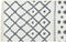 Tapijt DKD Home Decor Wit Polyester Katoen Donker Grijs (160 x 230 x 1 cm)