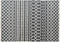 Tapijt DKD Home Decor Wit Polyester Katoen Donker Grijs (160 x 230 x 1 cm)