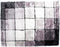 Tapijt DKD Home Decor Zwart Polyester Wit Ruiten 120 x 180 x 2 cm
