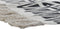 Tapijt DKD Home Decor Zwart Wit Ikat (120 x 180 x 0,7 cm)