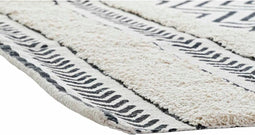 Tapijt DKD Home Decor Zwart Zig-zag Wit (120 x 180 x 0,7 cm)