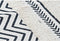 Tapijt DKD Home Decor Zwart Zig-zag Wit (120 x 180 x 0,7 cm)