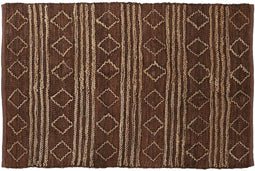 Tapijt Home ESPRIT Bruin Ruiten 120 x 180 x 1 cm
