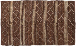 Tapijt Home ESPRIT Bruin Ruiten 160 x 230 x 1 cm