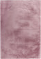 Tapijt hoogpole - imitatiebont, pluizig, zacht, zacht, behaaglijk, effen kleur, pastel - woonkamer, slaapkamer, kinderkamer, kantoor - kleur: lila, afmeting: 80 x 150 cm