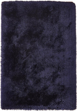 Tapijt hoogpolig shaggy langpolig - modern, effen, zacht, pluizig, knuffelig - woonkamer, slaapkamer, kinderkamer, eetkamer, kantoor - kleur: paars, grootte: 80 x 150 cm
