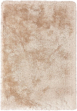 Tapijt hoogpolig shaggy langpolig - modern, effen, zacht, pluizig, knuffelig - woonkamer, slaapkamer, kinderkamer, eetkamer, kantoor - kleur: abrikoos, grootte: 80 x 150 cm