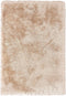Tapijt hoogpolig shaggy langpolig - modern, effen, zacht, pluizig, knuffelig - woonkamer, slaapkamer, kinderkamer, eetkamer, kantoor - kleur: abrikoos, grootte: 80 x 150 cm