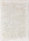 Tapijt hoogpolig shaggy langpolig - modern, effen, zacht, pluizig, knuffelig - woonkamer, slaapkamer, kinderkamer, eetkamer, kantoor - kleur: wit, grootte: 80 x 150 cm