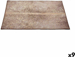 Tapijt Wit Bruin 190 x 133 cm (9 Stuks)