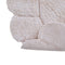 Tapis chambre enfant coton lavable rond finition