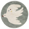 Tapis chambre enfant petit oiseau BOHEMIAN BIRD AQUA