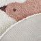 Tapis chambre enfant petit oiseau BOHEMIAN BIRD CREME