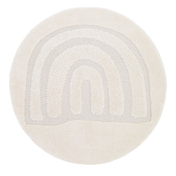 Tapis enfant arc en ciel ton sur ton RAINBOW DREAM M