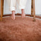tapis petit vloerkleed anna - oudroze - Ø110 cm
