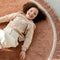 tapis petit vloerkleed anna - oudroze - Ø110 cm