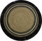 Tapis Petit Vloerkleed Tess D110cm - Black
