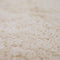 Tapis rond coton lavable finition crochet PERLA SABLE