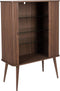Zuiver Barbier Kast/ Opbergkast Hout Walnoot - Bruin