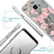 iMoshion Hoesje Geschikt voor Samsung Galaxy S9 Hoesje Siliconen - iMoshion Design hoesje - Roze / Transparant / Cherry Blossom
