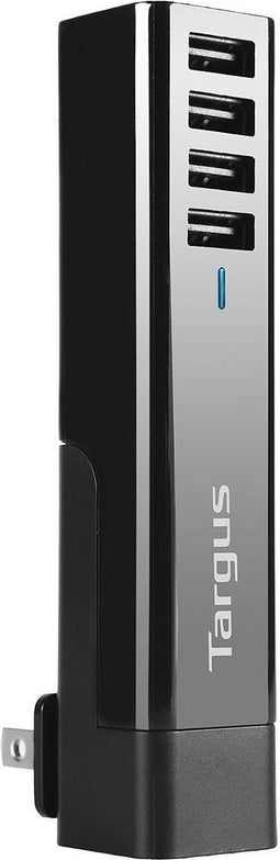 Targus 4-Way USB Fast Charger | zwart | APA750EU