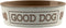 Tarhong voerbak good dog melamine wit taupe - Default Title