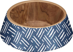 Tarhong voerbak hond oasis melamine indigo blauw - Default Title