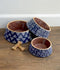 Tarhong voerbak hond oasis melamine indigo blauw - Default Title