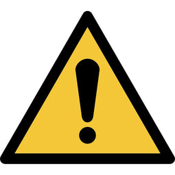 Djois - Pictogram djois alg waarschuwing 200 x 176 mm gl