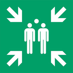 Quantore - Pictogram verzamelplaats 300x300mm