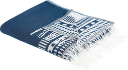 TARLAY - Plaid - Blauw - 130 x 170 cm - Acryl