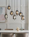 TARLO - Hanglamp - Zilver - Glas