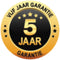 Tarsus Bokwiel 200 mm - Slijtvast Rubber - 280 kg Draagvermogen - Blauw