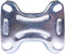Tarsus Bokwiel 80 mm - Slijtvast rubber - Kogellager - 100 kg - Blauw