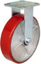 Tarsus Zwaarlast bokwiel - 200 mm - 400 kg - PU loopvlak - Streeploos
