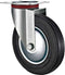 Tarsus Zwenkwiel - 160 mm - Stalen Velg - Massieve Rubberband - 130 kg Draagvermogen