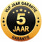 Tarsus Zwenkwiel 200 mm - Slijtvast Rubber - 300 kg Draagvermogen - Blauw